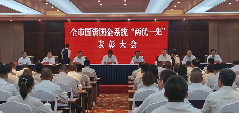 天水市國資國企系統(tǒng)表彰 “兩優(yōu)一先”星火機床三名黨員一個集體受到表彰