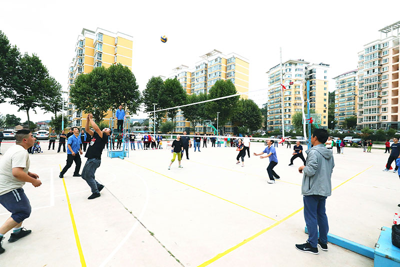 星火機(jī)床公司職工排球比賽拉開帷幕