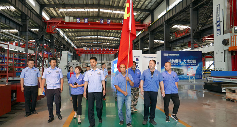 警企共建心向黨  揚帆逐夢慶“七一”