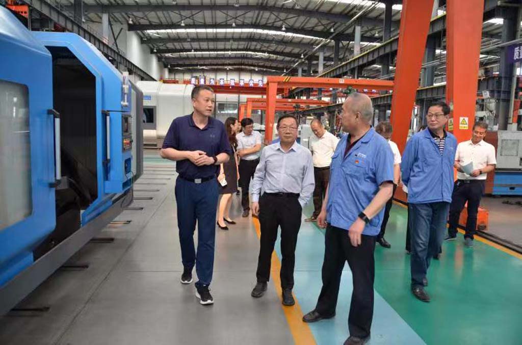 省教育廳、科技廳領(lǐng)導(dǎo)調(diào)研星火機床產(chǎn)教融合工作