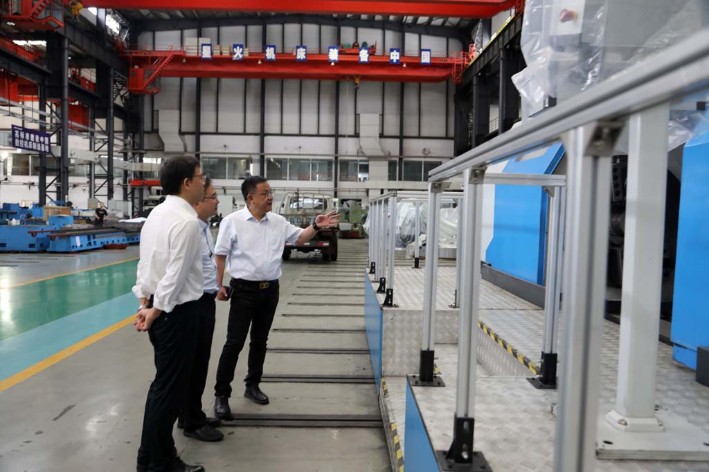 北航教授姜鑫一行來星火公司調(diào)研